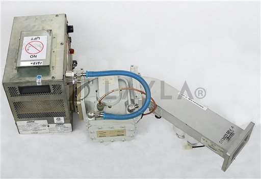 D13449/--/ASTEX AG9131A MICROWAVE MAGNETRON W/ WAVEGUIDE D13604 & ISOLATOR MW6 D13449/--/_01