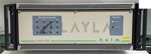 CETISPV-IRM-S/--/H.A.L.M ISO MEASUREMENT MONITOR CETISPV-IRM-S/--/_01