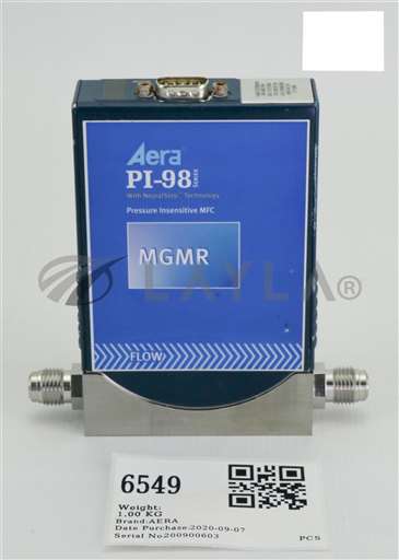 FCPI980C4VX9TAA/--/AERA PI-98 SERIES PRESSURE INSENSITIVE MFC, MGMR, NOVELLIS 22-372689-00 FCPI980C/--/_01