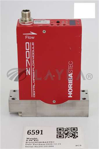 SEC-Z714MGX/--/HORIBASTEC SERIES Z700 MFC, GAS: N2, FLOW RATE: 100SCCM (NEW) SEC-Z714MGX/--/_01