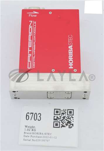 D219-SCT/--/HORIBA-STEC MFC CRITERION DIGITAL MASSFLOW MODULE D219-SCT/--/_01