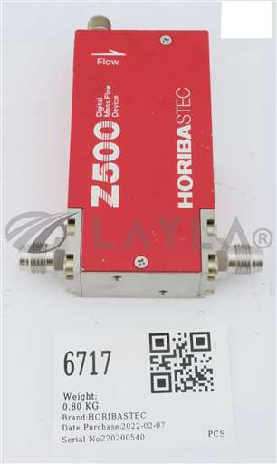 SEC-Z514MGX/--/HORIBASTEC MFC, VCR MALE DIGITAL MASSFLOW DEVICE, Z500 SERIES SEC-Z514MGX/--/_01