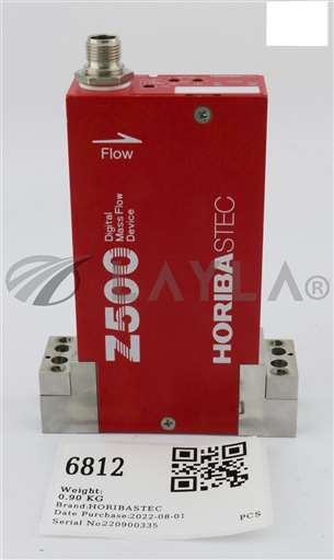 SEC-Z514MGX/--/HORIBASTEC MFC, SURFACE MOUNT DIGITAL MASS FLOW DEVICE, Z500 SERIES SEC-Z514MGX/--/_01