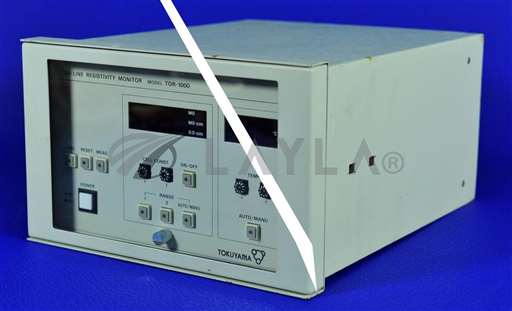 TOR-1000/--/TOKUYAMA ON-LINE RESISTIVITY MONITOR TOR-1000/--/_01