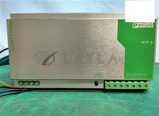 QUINT-PS-3X400-500AC/24DC/40/--/PHOENIX CONTACT POWER SUPPLY, O/P 24VDC 40A, 2938646 QUINT-PS-3X400-500AC/24DC/4/--/_01