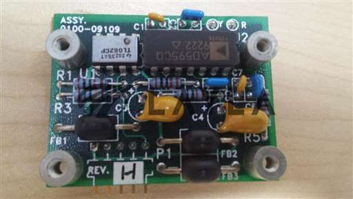 0100-09109/-/P/N: 0100-09109 PCB Assy., K-Type TC Amp/Applied Materials/-_01