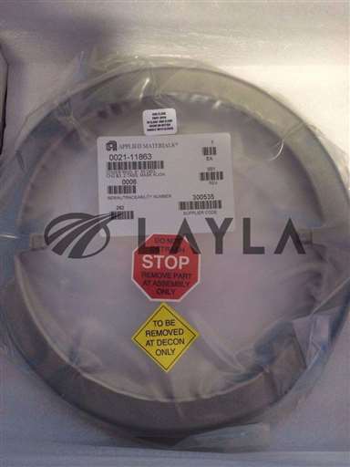 0021-11863/-/AMAT Cover Ring 8 '', 101 TIN TTN CH POS 2& 3/Applied Materials/-_01