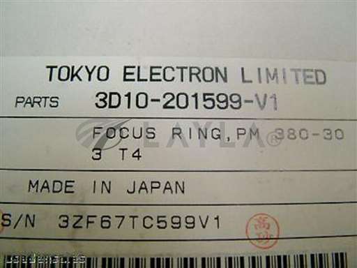 3D10-201599-V1/PM 380-303 T4/TEL Tokyo Electron 3D10-201599-V1 Focus Ring New/TEL Tokyo Electron/_01