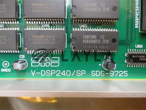 V-DSP240/SP/SDS-9725/4-Channel Interface PCB Card -9725 Hitachi S-9300 CD SEM Used/SDS/-_01