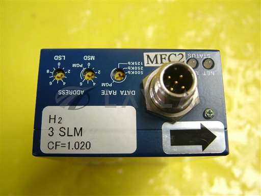 SFC1480F//SAM Hitachi Metals SFC1480F MFC Mass Flow Controller FANTAS 3 SLM H2 Working/SAM Hitachi Metals/_01