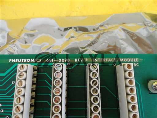 691-0098 Rev. B/Interface Module/691-0098 Interface Board PCB Card Rev. B Untested As-Is/Pneutronics/-_01
