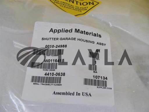 0010-24988/-/Shutter Garage Housing Assembly New Surplus/AMAT Applied Materials/-_01