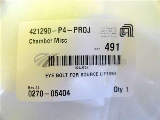 0270-05404//AMAT Applied Materials 0270-05404 Eye Bolt for Source Lifting Lot of 7 New/AMAT Applied Materials/_01