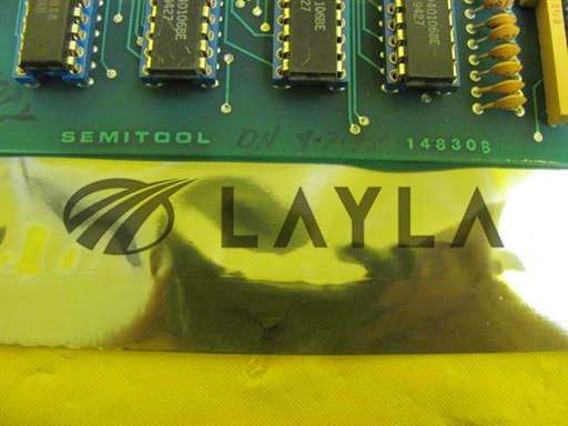 14830B//Semitool 14830B STD Bit Input Assembly Board Used Working/Semitool/_01