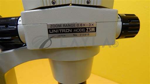 -/-/Unitron ZSM 200m Stereo Binocular Microscope ZF Series 0.6X-3X Used//_01