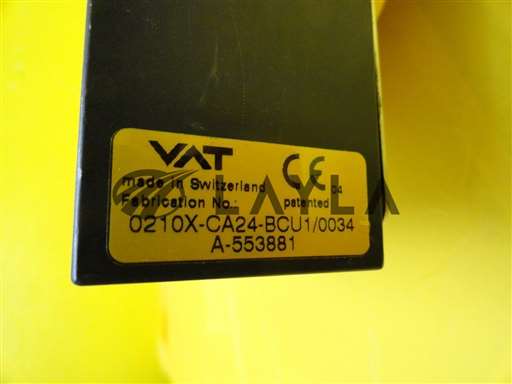 0210X-CA24-BCU1/-/Rectangular Dual Slit Valve Used Working/VAT/-_01