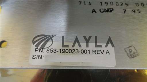 853-190023-001/-/Controller Assembly 272072-00 Lam Rainbow 4420 Used/Lam Research/-_01