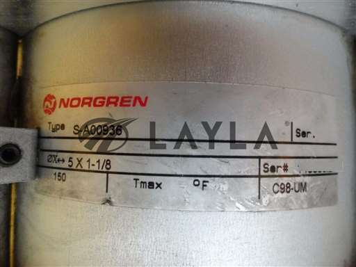 S-A00936/-/MRC Materials Research Wafer Chuck Head Cylinder Eclipse Used/Norgren/-_01