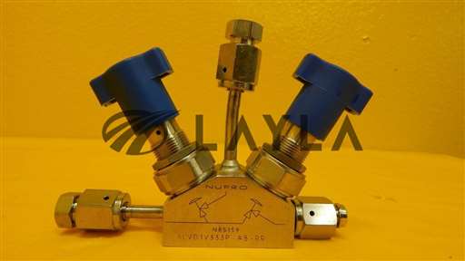 6LVD1V333P-AB-RR//Swagelok 6LVD1V333P-AB-RR Manual 3-Way Diaphragm Valve NUPRO Used Working/Swagelok/_01