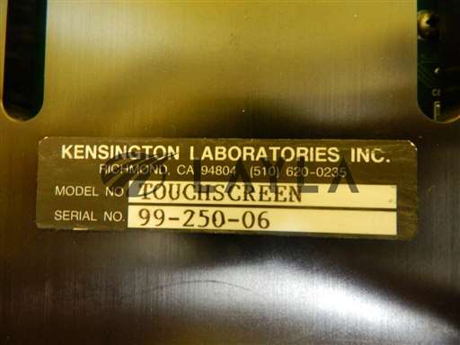 Touchscreen//Kensington Touchscreen Operator Interface 21-0E01-0044 CSMT-4 Tool Used Working/Kensington Laboratories/_01