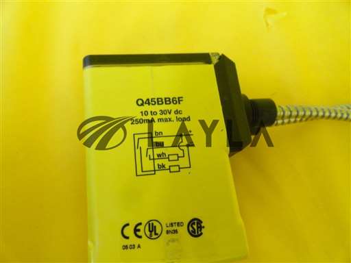 Q45BB6F/-/Fiber Optic Photoelectric Sensor Set of 2 MeiVac 2460 Used/Banner/-_01