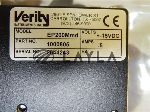1000805/EP200Mmd/Verity Monochromator Detector Axcelis 485211 Fusion ES3 Used/Verity Instruments/-_01