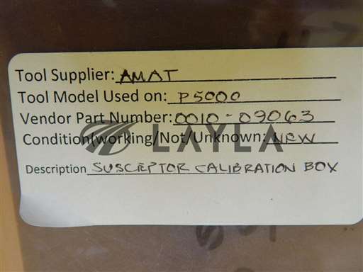 0010-09063//AMAT Applied Materials 0010-09063 2-Axis Susceptor Calibration Display Box New/AMAT Applied Materials/_01