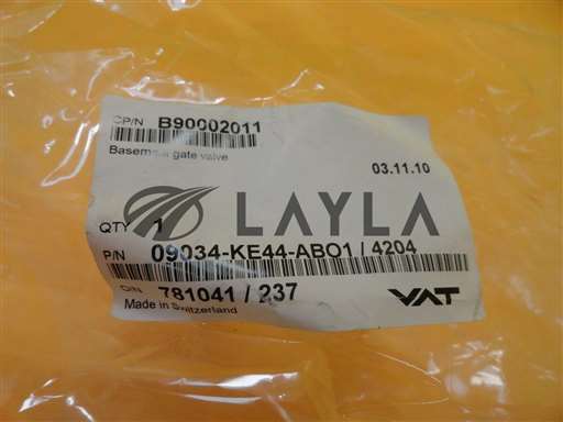 09034-KE44-AB01/SBGV LOTO/Pneumatic Gate Valve BGV Loto Edwards B90002011 Opened New/VAT/-_01