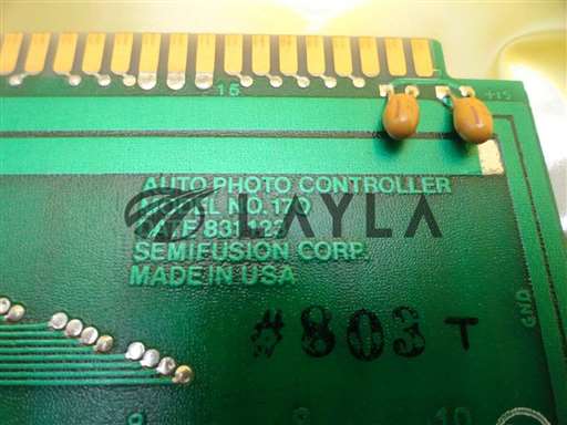 170/AUTO PHOTO CONTROLLER/Semifusion 170 Auto Photo Controller PCB Card Ultratech UltraStep 1000 Used/Semifusion/_01
