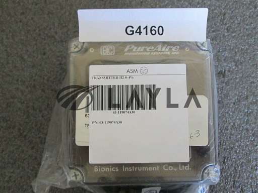 STX-1550PA/-/Bionics Instrument Co. TRANSMITTER H2 0-4% PureAir ASM 63-119074A30/Bionics Instruments Co./-_01