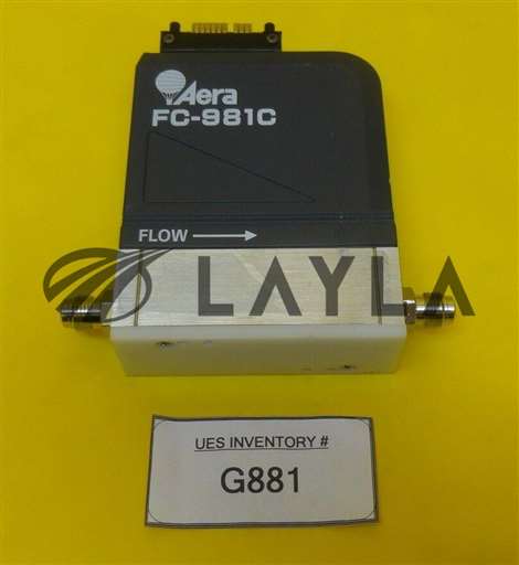 TC FC-981C//Aera TC FC-981C Mass Flow Controller MFC FC-981C 10 SLM O2 Used Working/Aera/_01