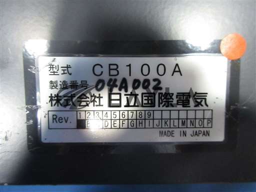 CB100A/-/Pod Opener SECS Interface Zestone DD-1203V 300mm Used Working/Kokusai/-_01