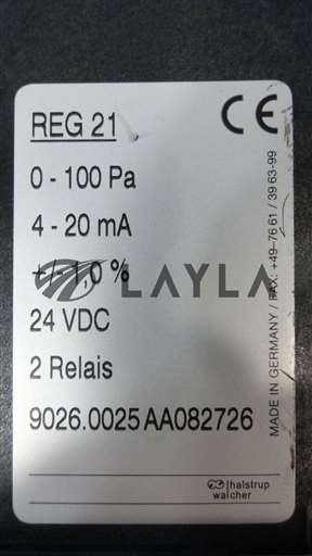 /REG 21/Halstrup Walcher REG 21 Differential Pressure Transmitter Used Working/Halstrup Walcher/_01