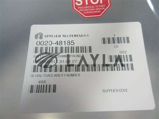 0020-48185/-/Applied Materials Shield Lower 250mm Spacing 3.35 Leaf A New/AMAT/-_01