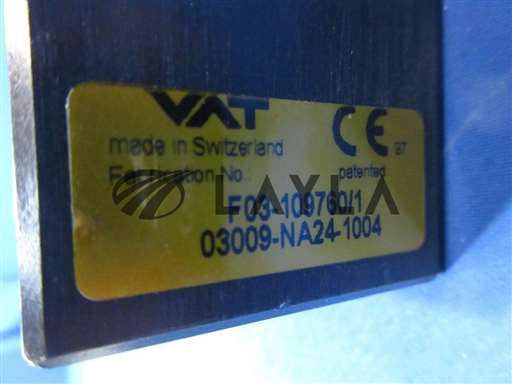 F03-109760/1//VAT F03-109760/1 Slit Valve Novellus Concept 2 Altus Used Working/VAT/_01