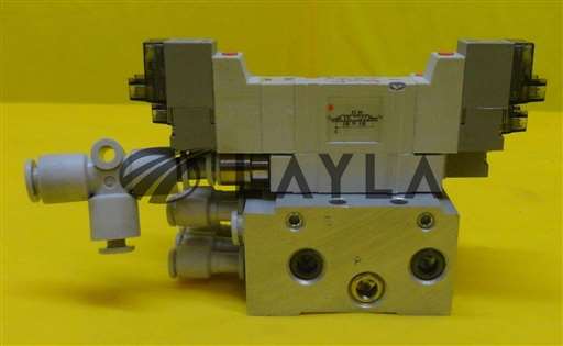 SS5Y3-42-04-C6F-Q/Z-3797/SMC SS5Y3-42-04-C6F-Q Pneumatic Manifold Z-3797 Used Working/SMC/_01