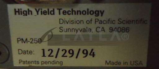 PM-250//Pacific Scientific PM-250 Vacuum Particle Controller Working Spare/Pacific Scientific/_01