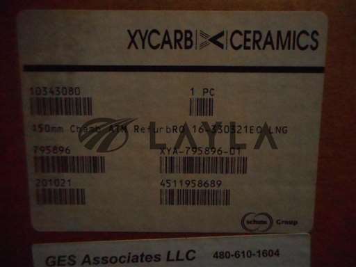 10343080/-/150mm Long Tube Chamber ASM 4659256-002 Refurbished/Xycarb Ceramics/-_01
