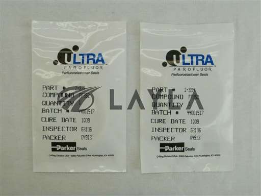 2-334/-/O-Ring Ultra Parofluor Seal FF352 Reseller Lot of 2 New/Parker Seals/-_01