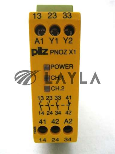 774300/PNOZ X1/Safety Relay DIN Mount Reseller Lot of 2 Used Working/Pilz/-_01