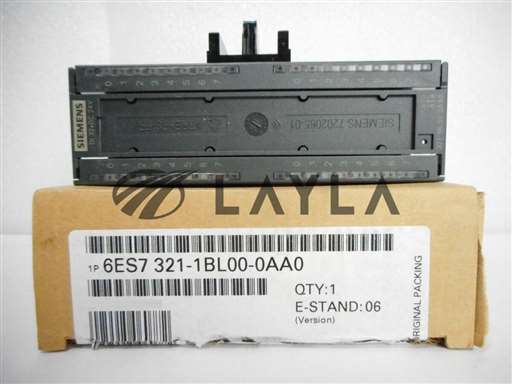 6ES7 321-1Bl00-0AA0/SIMATIC S7/Digital Input Module New Surplus/Siemens/-_01
