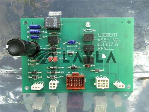 4C13571G1//Liebert 4C13571G1 Interface Board PCB Rev. 6 TEL Tokyo Electron ACT12-200 Used/Liebert/_01