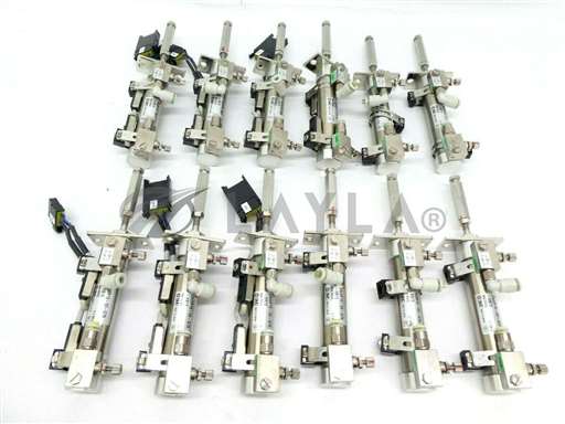 CDJ2F16-50-G79-XB13//SMC CDJ2F16-50-G79-XB13 Pneumatic Cylinder TEL Lithius Lot of 12 Working Surplus/SMC/_01