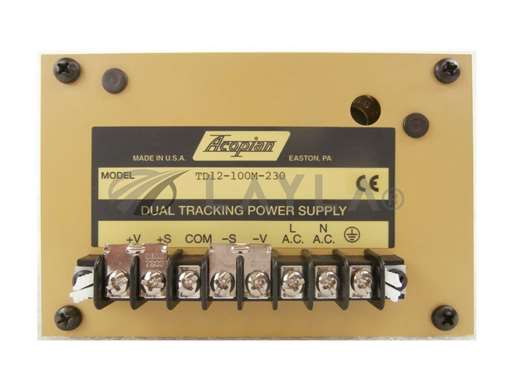 TD12-100M-230/DUAL TRACKING POWER SUPPLY/Acopian TD12-100M-230 Dual Tracking Power Supply Qcept CHEMETRIQ Working Surplus/Acopian/_01