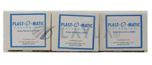 FC050B-000-1/4-PP//Plast-O-Matic FC050B-000-1/4-PP Thermoplastic Flow Control Valve Lot of 3 New/Plast-O-Matic/_01