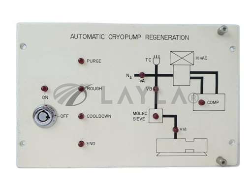 D-F5362-1/F5362001, LED DISPLAY/Varian D-F5362-1 Automatic Cryopump Regeneration Panel PCB F5362001 VSEA Working/Varian Ion Implant Systems/_01