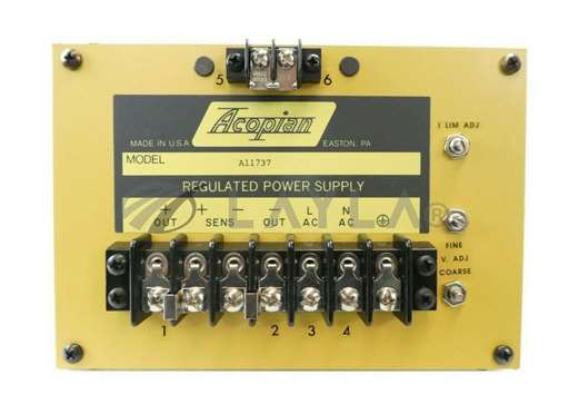 A11737//Acopian A11737 Power Supply Varian Semiconductor Equipment E21000122 New Surplus/Varian Ion Implant Systems/_01