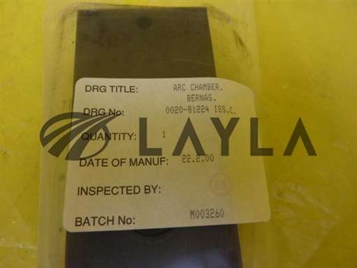 0020-81224//AMAT Applied Materials 0020-81224 Arc Chamber New/AMAT Applied Materials/_01