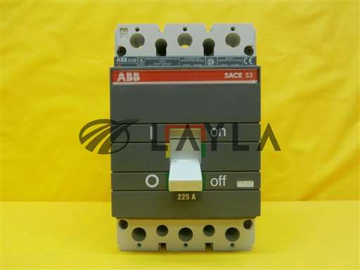 SACE S3/-/3104260 Industrial Circuit Breaker SACE Isomax S3 S3B 225 A New Surplus/ABB/-_01