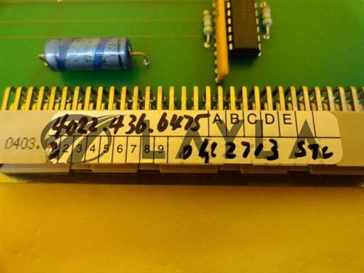 4022.436.6475/REM Extension Board/ASML 4022.436.6475 REM Extension Board PCB Used Working/ASML/_01